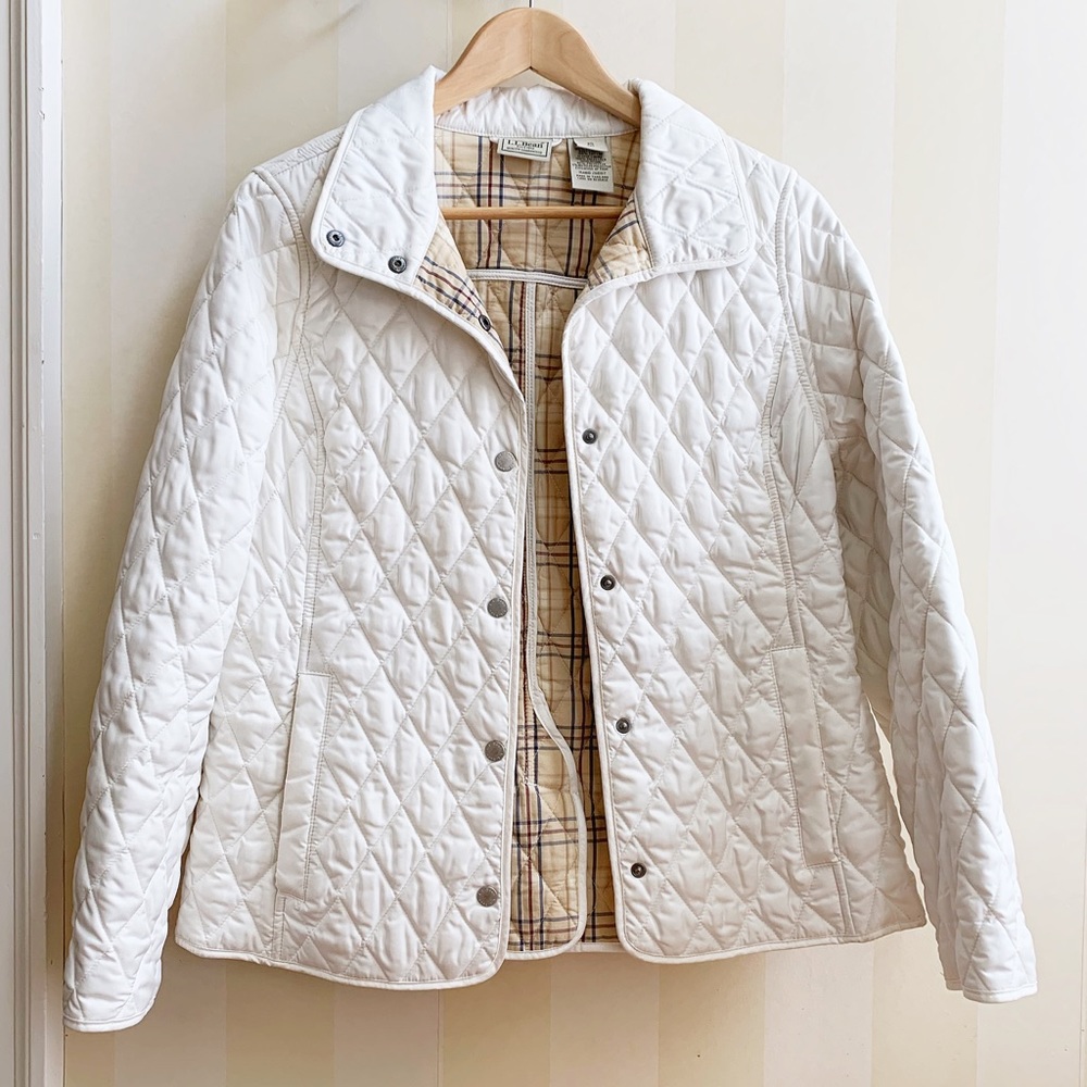 L.L. Bean Quilted Riding Jacket XS